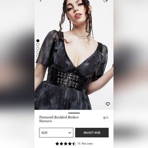 Disturbia Harness Belt